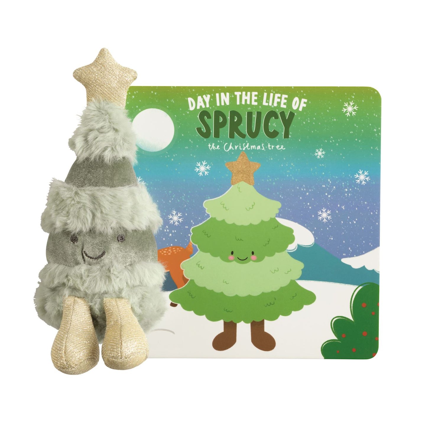 Tree Plush With Book