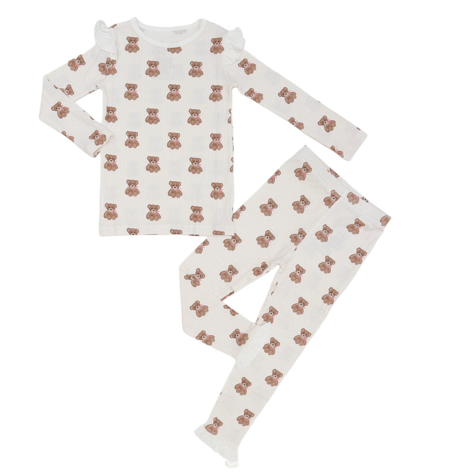 Pink Beary Cute Loungewear Set
