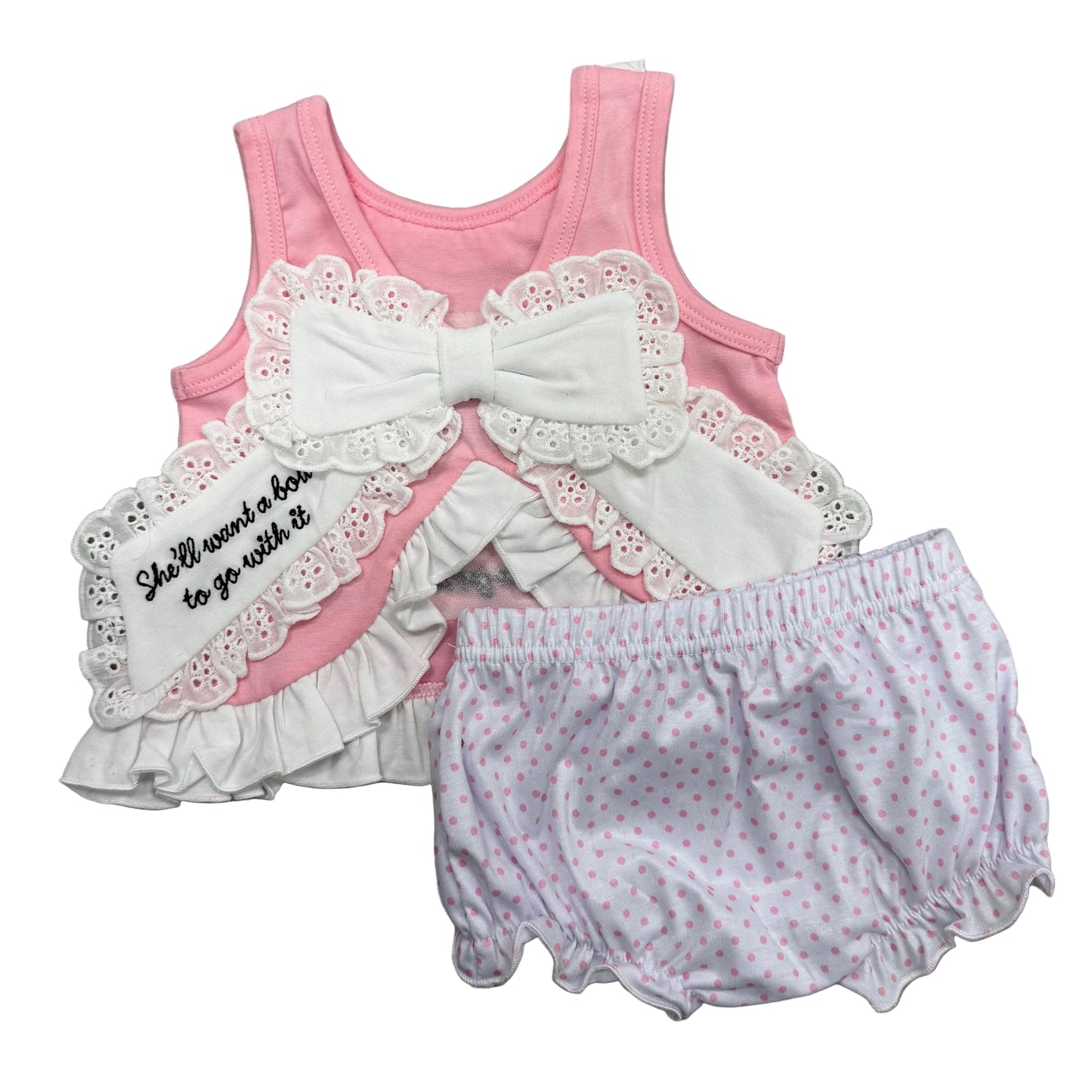 “ If You Give a Girl a Smock” Bloomer set