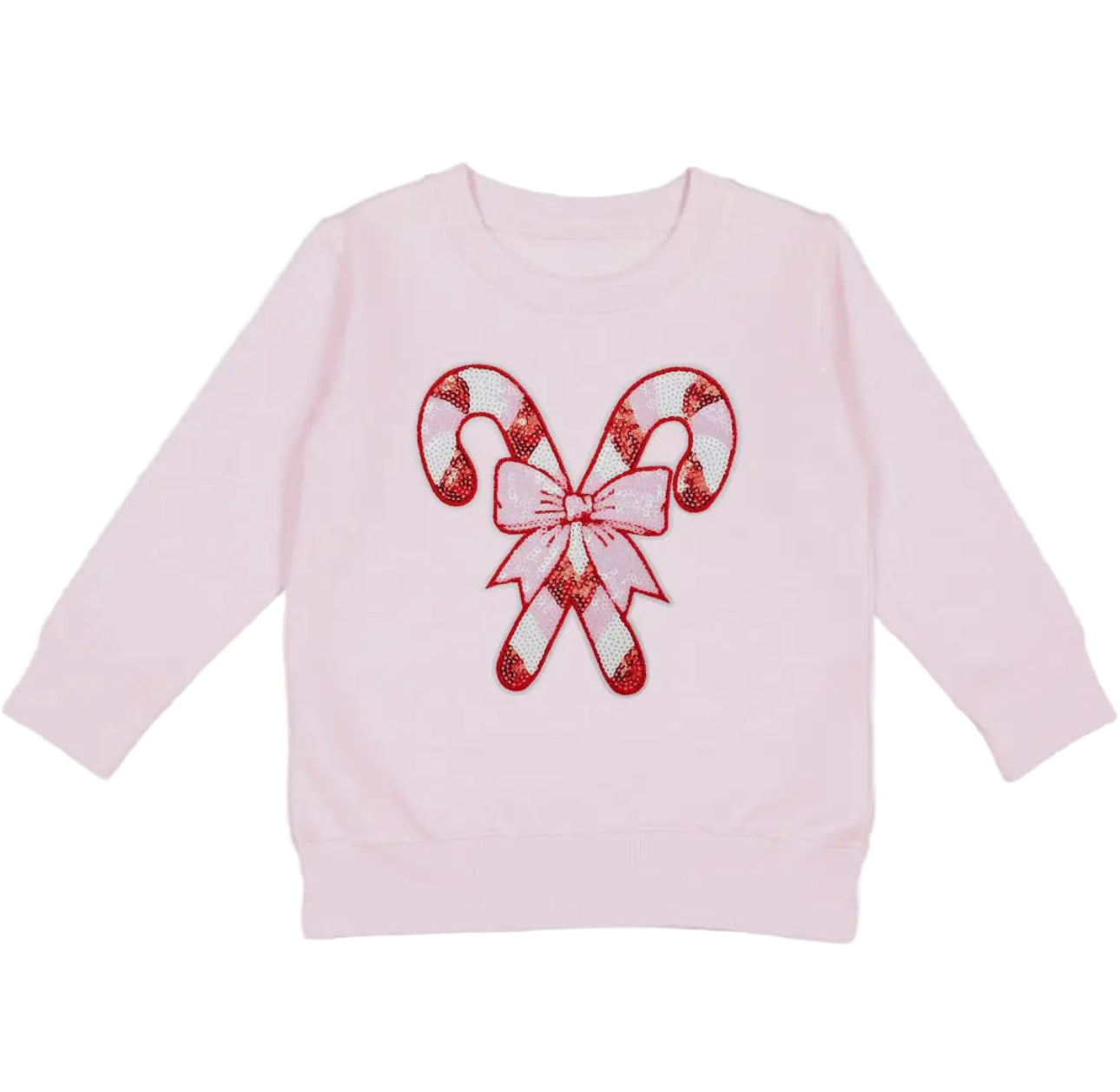 Candy Cane Patch Sweatshirt