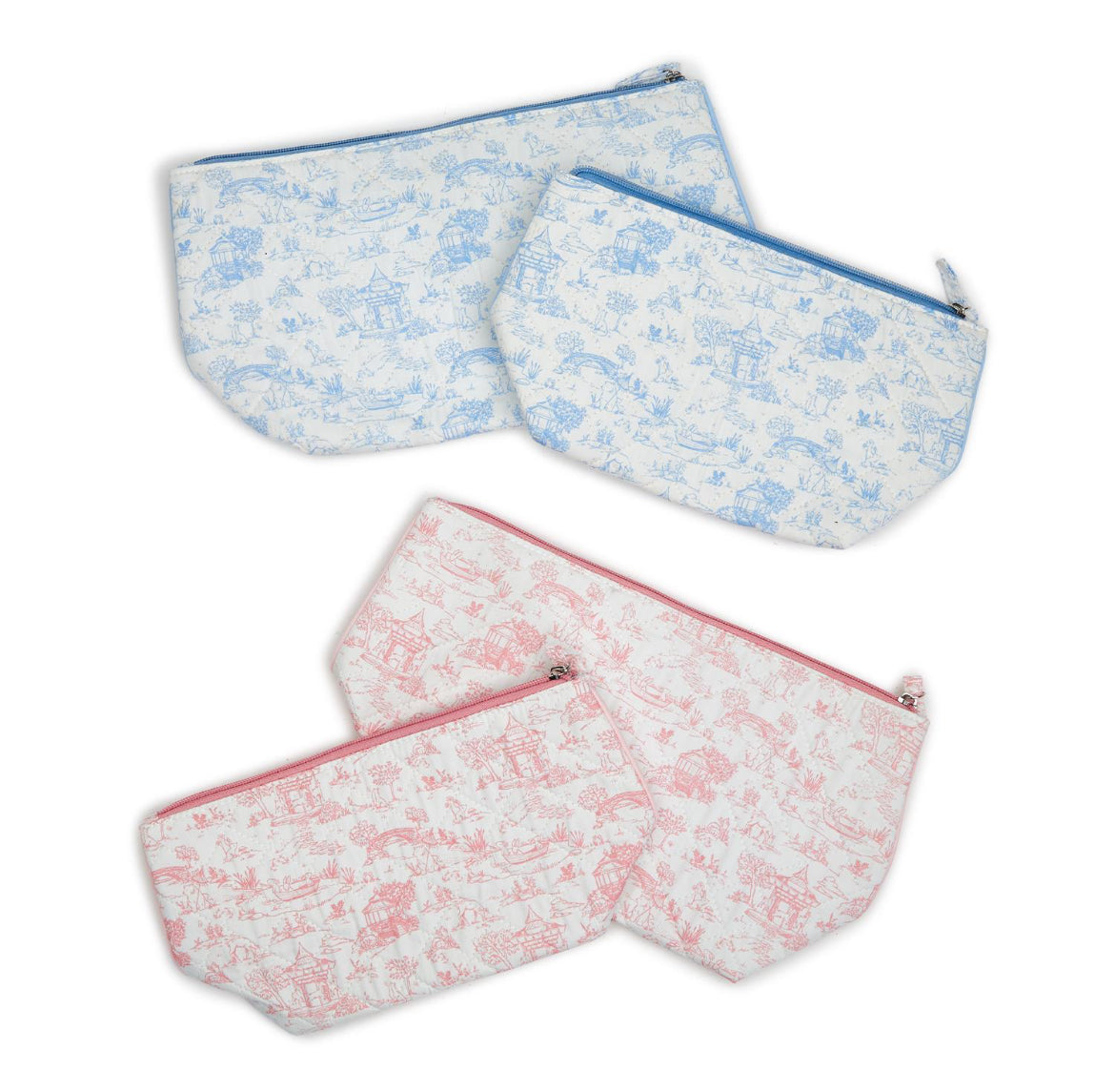 ANIMAL TOILE SET OF 2 MULTIPURPOSE POUCHES