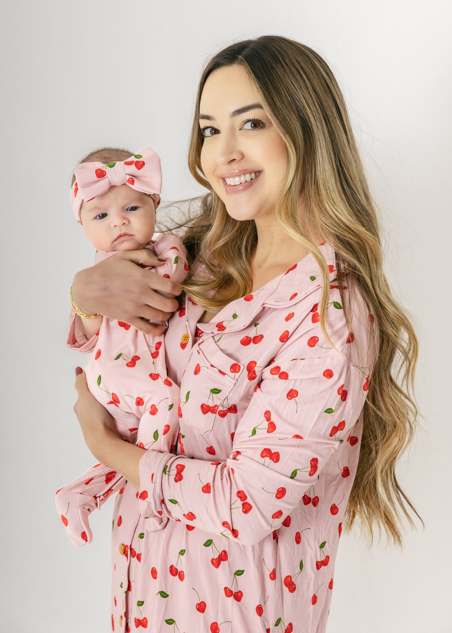 Valentine Cherries | Bamboo Women's Nightgown