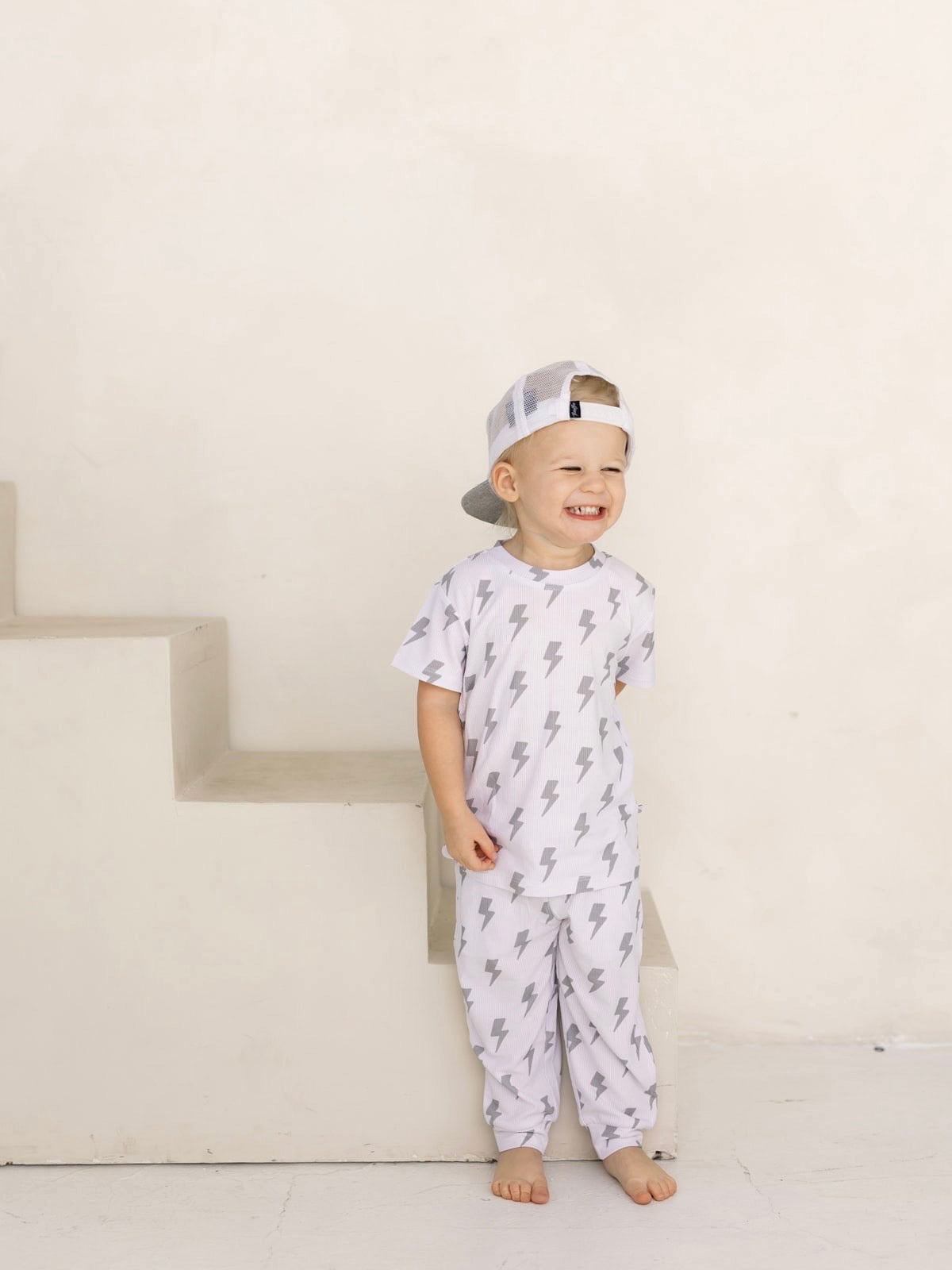 Bolt (Ribbed) | Bamboo Jogger Set