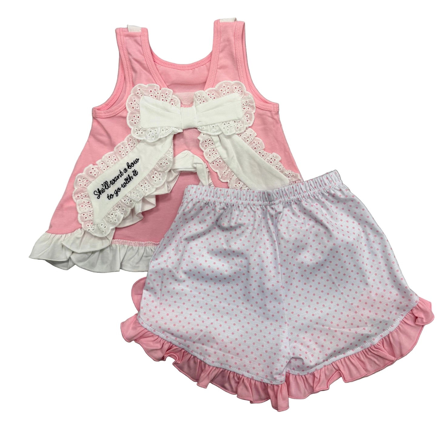 “If You Give a Girl a Smock” Short Set