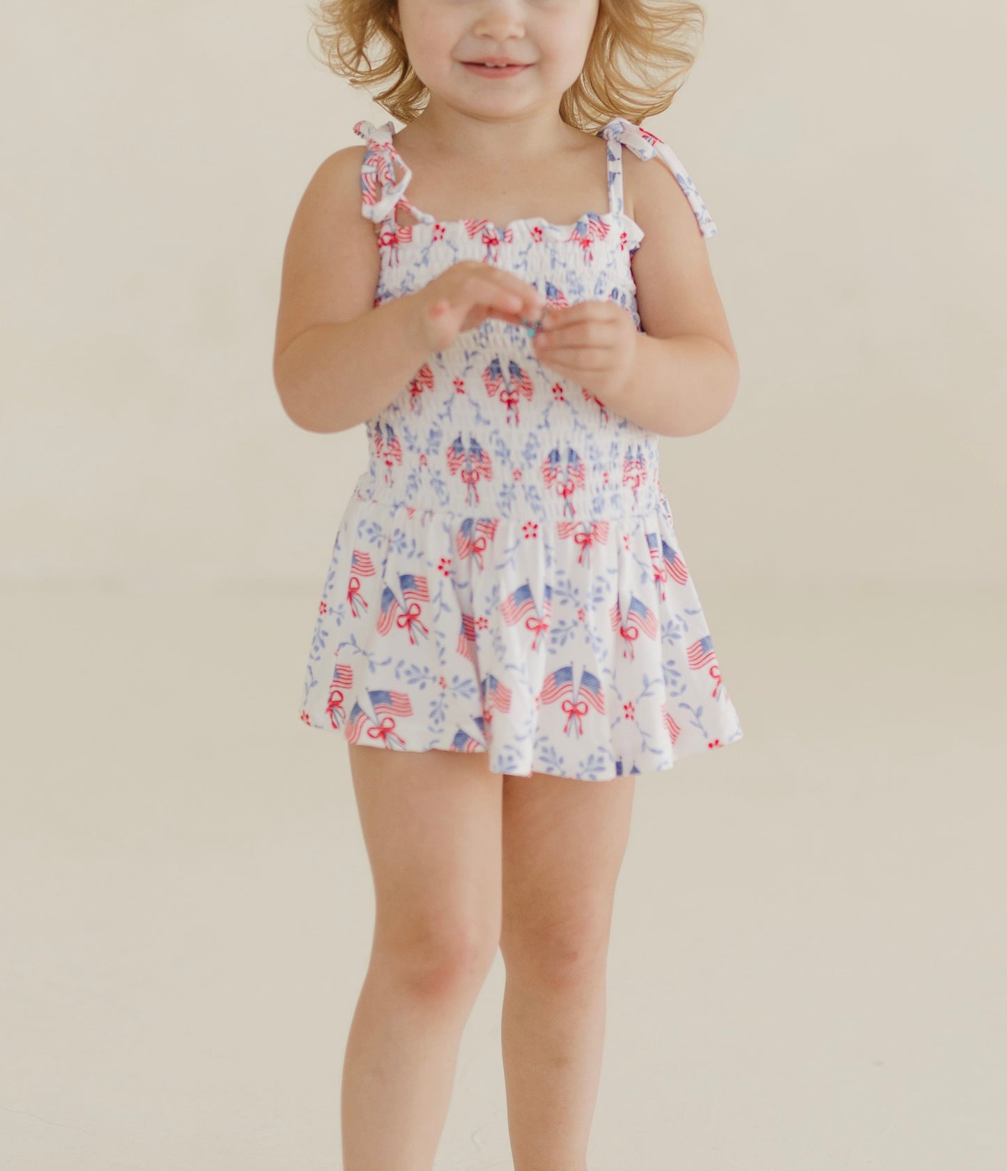 America's Sweetheart Smocked Dress