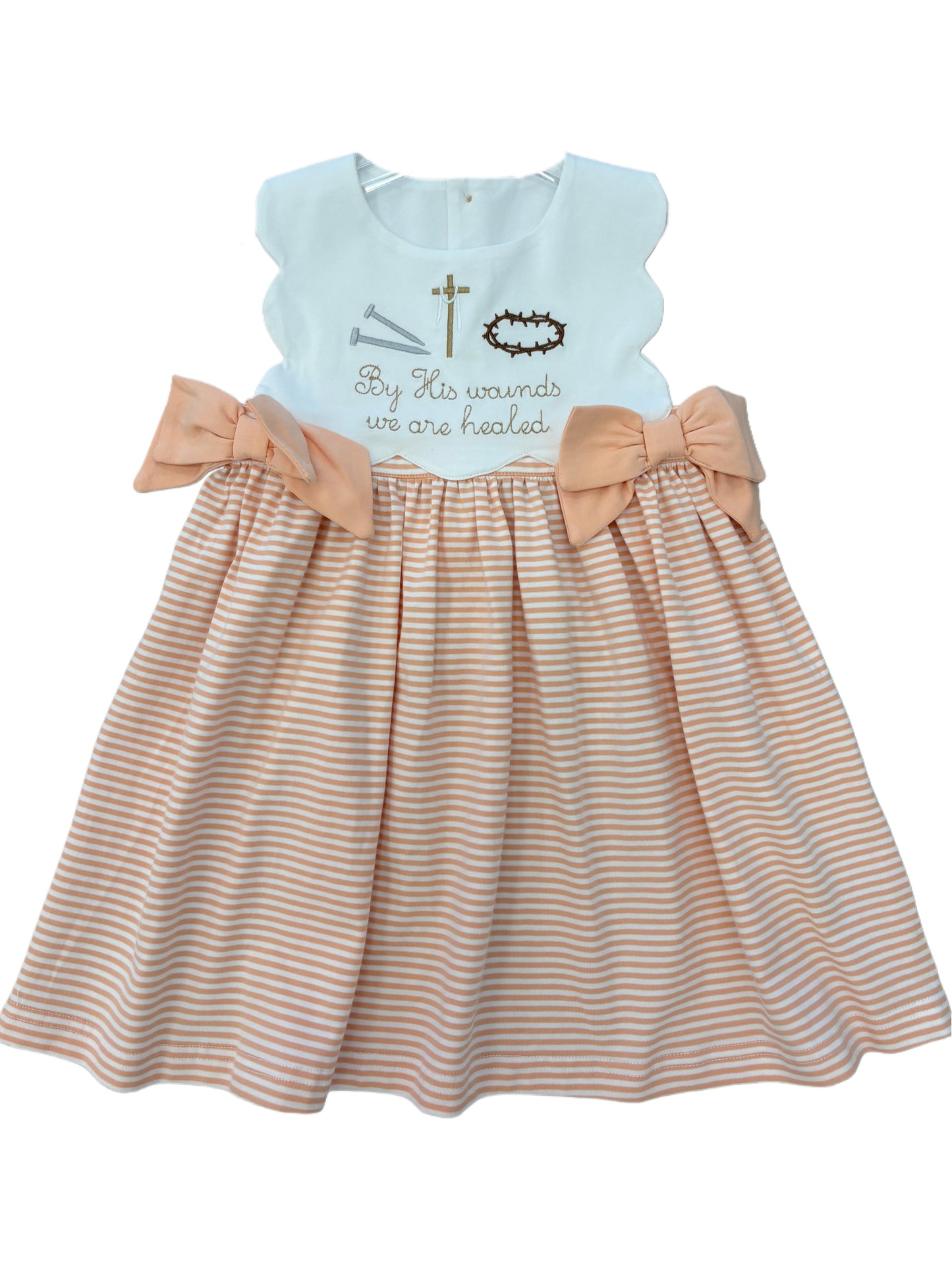 Girls We Are Healed French Knot Dress