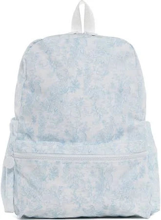 BACKPACKER - BACKPACK BUNNY TOILE BLUE