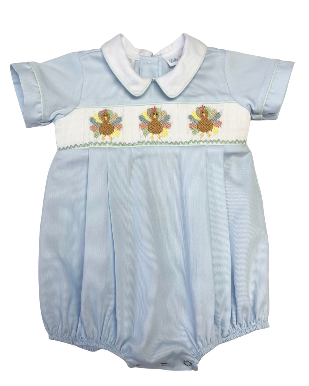Turkey Smocked Collar Bubble