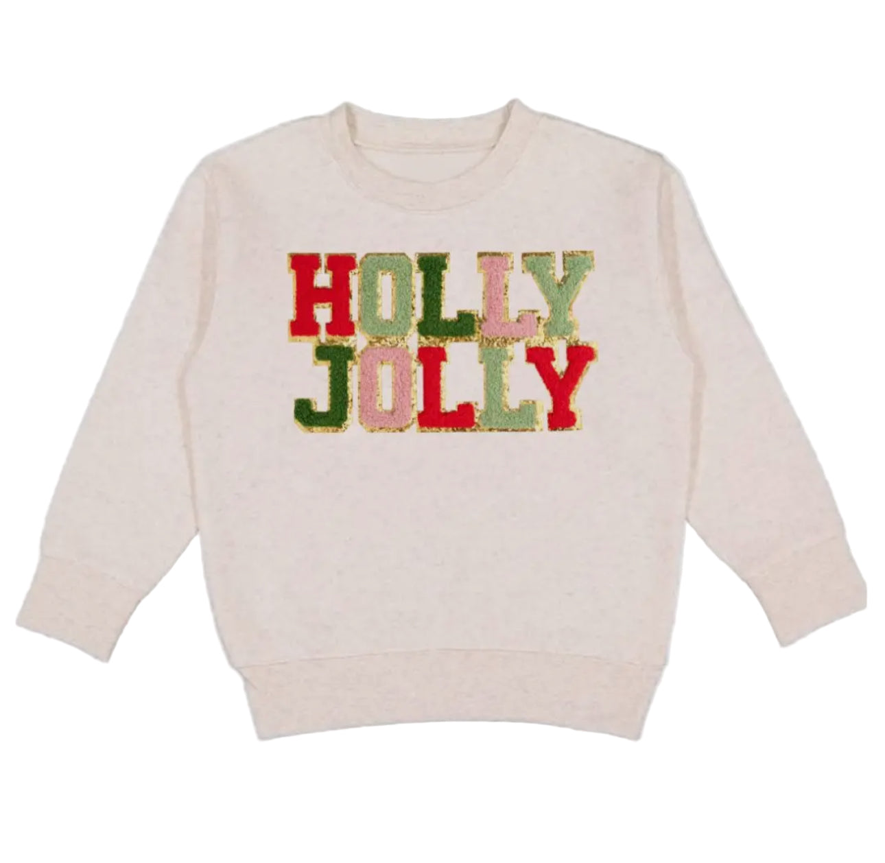 Holly Jolly Patch Sweatshirt