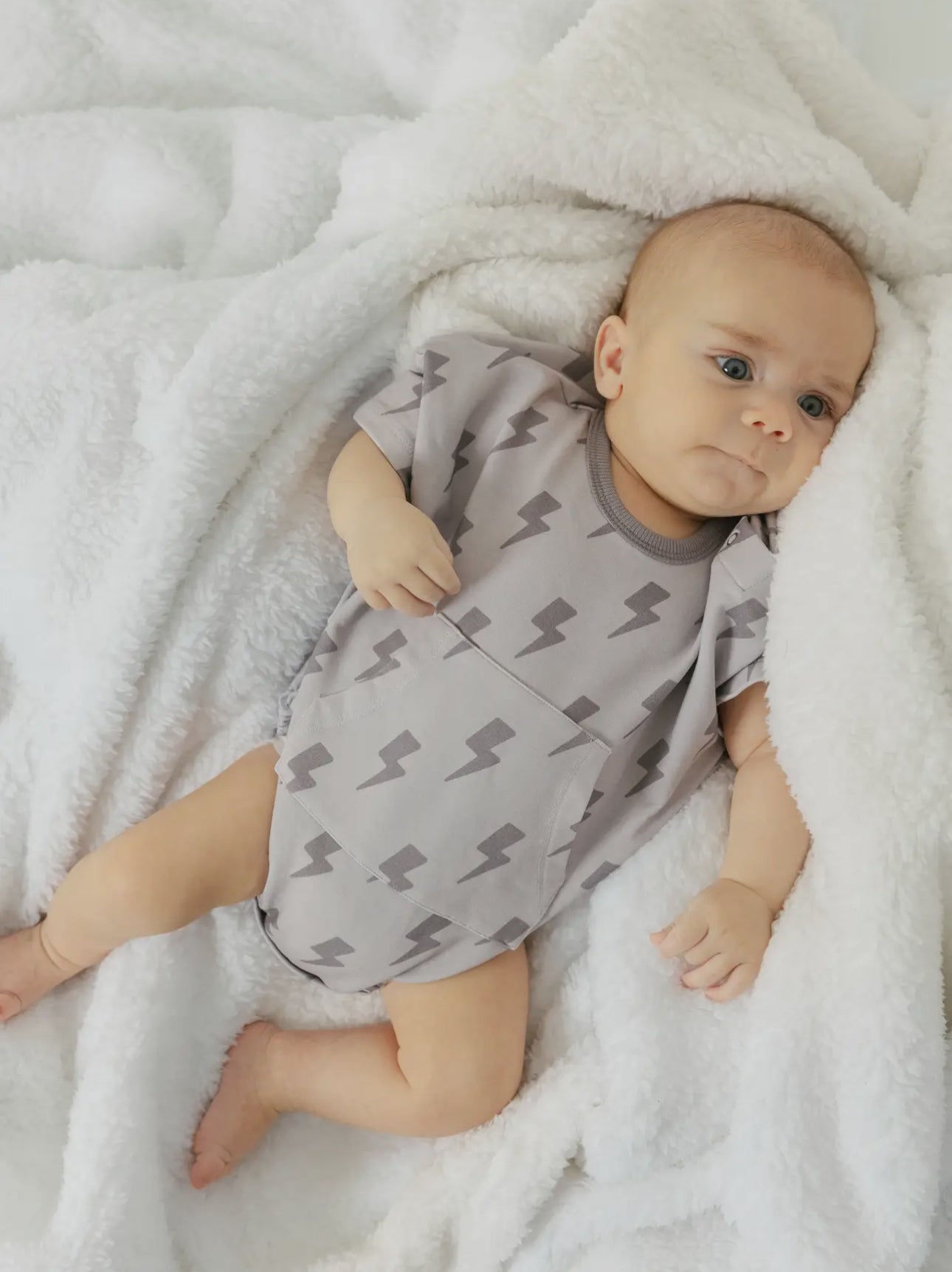 Bolt Short Sleeve Romper