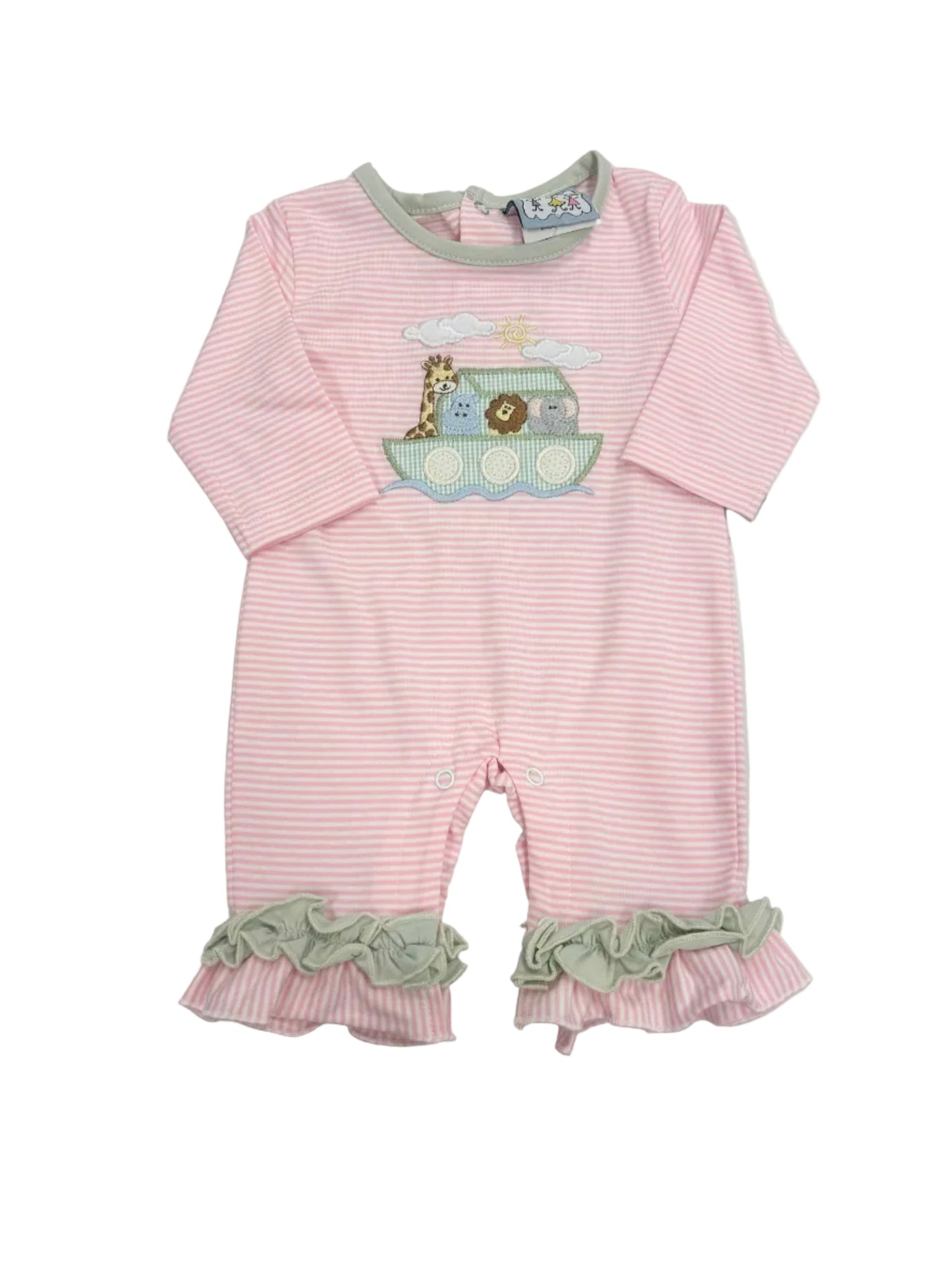 Noah’s Ark Girls Romper