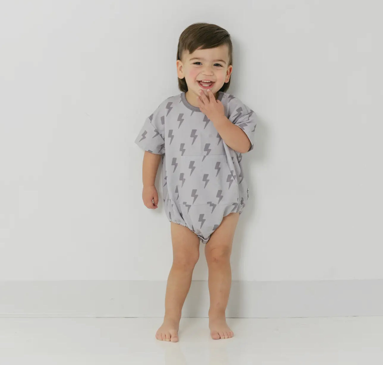 Bolt Short Sleeve Romper