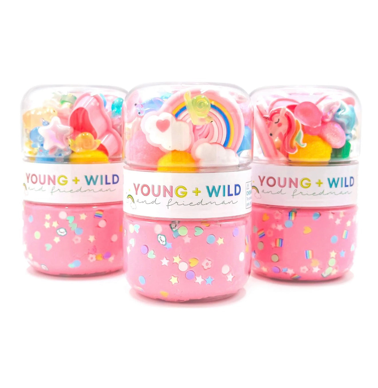 Grab & Go Dough Jar - Spring Rainbow