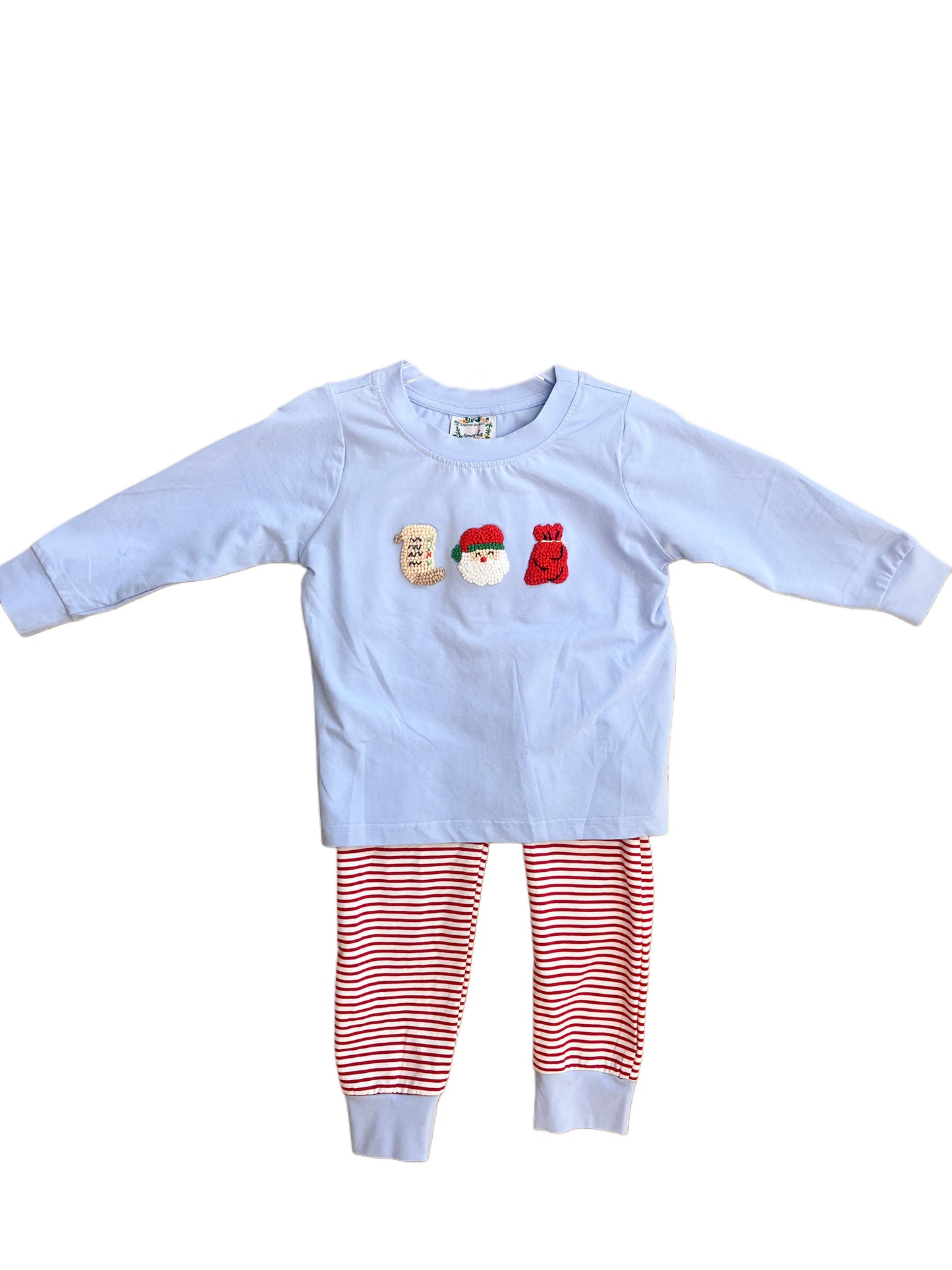 Making His List- Boys Pants Set