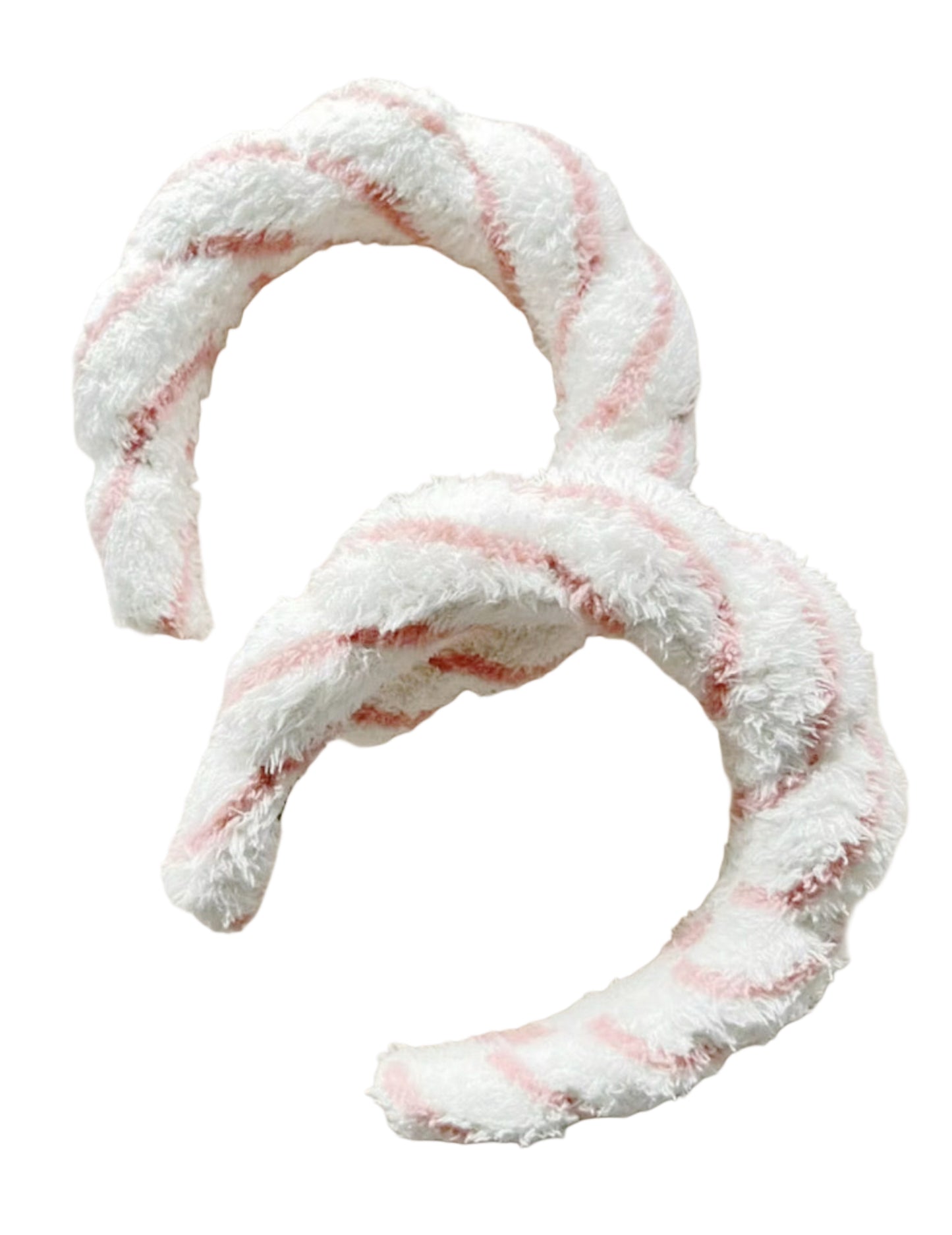Pink Stripe Spa Headband