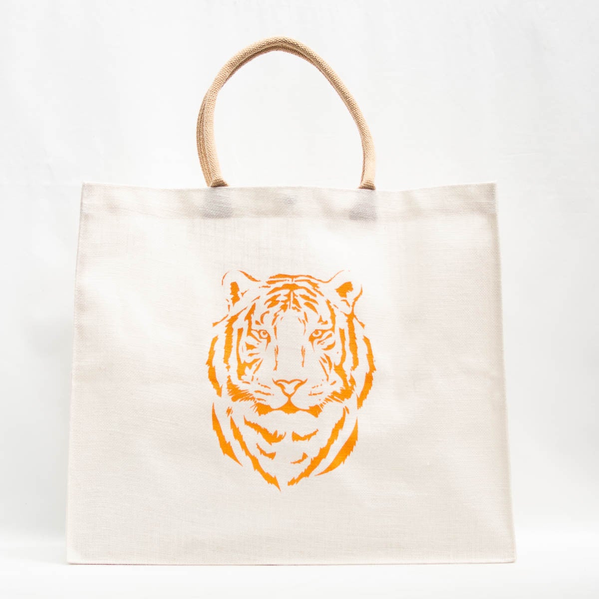 Easy Tiger Carryall Tote White/Orange
