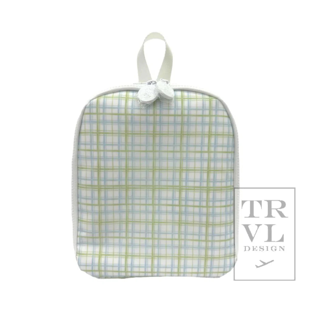 BRING IT Lunch Bag- CLASSIC PLAID GREEN