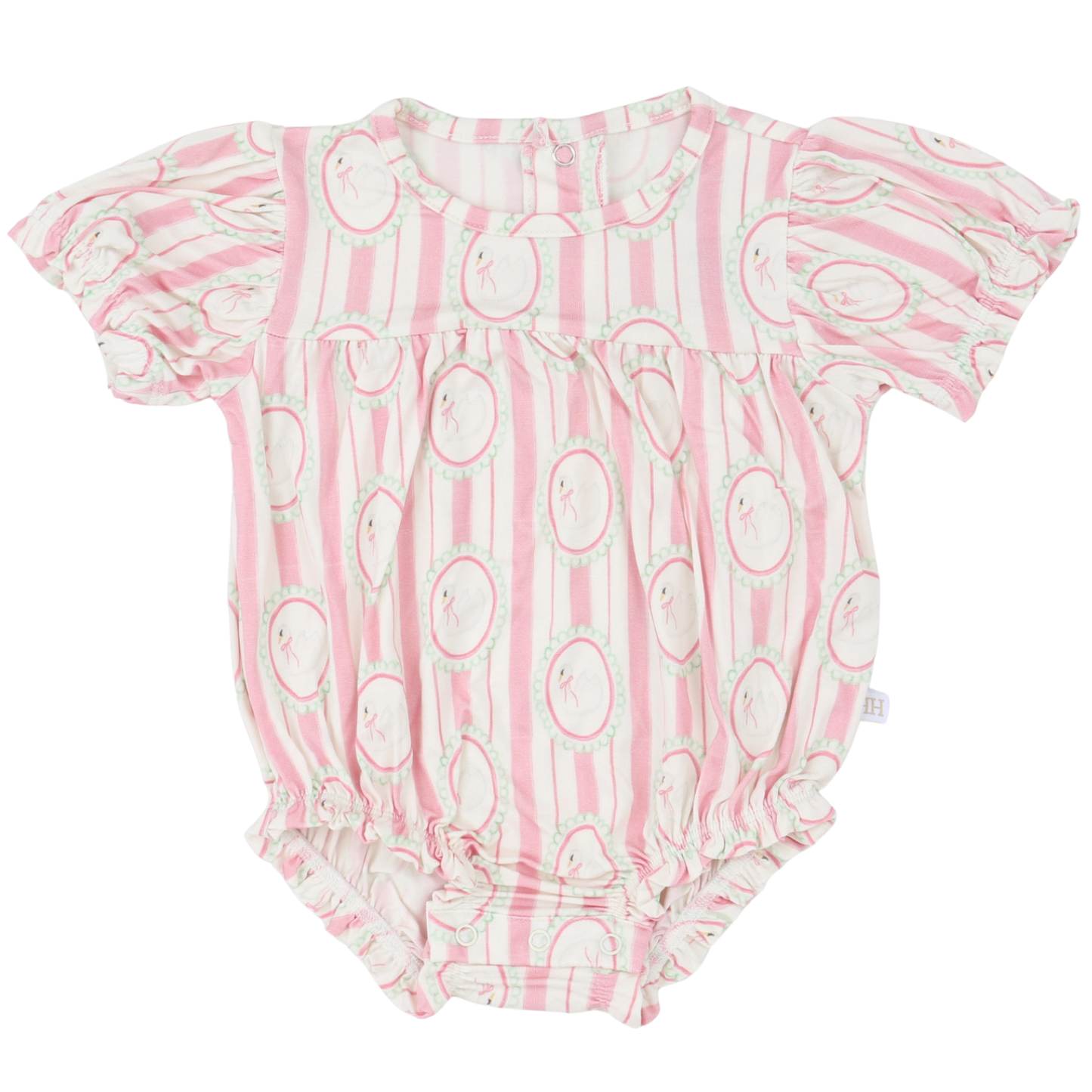 Girls Swan Bamboo Bubble