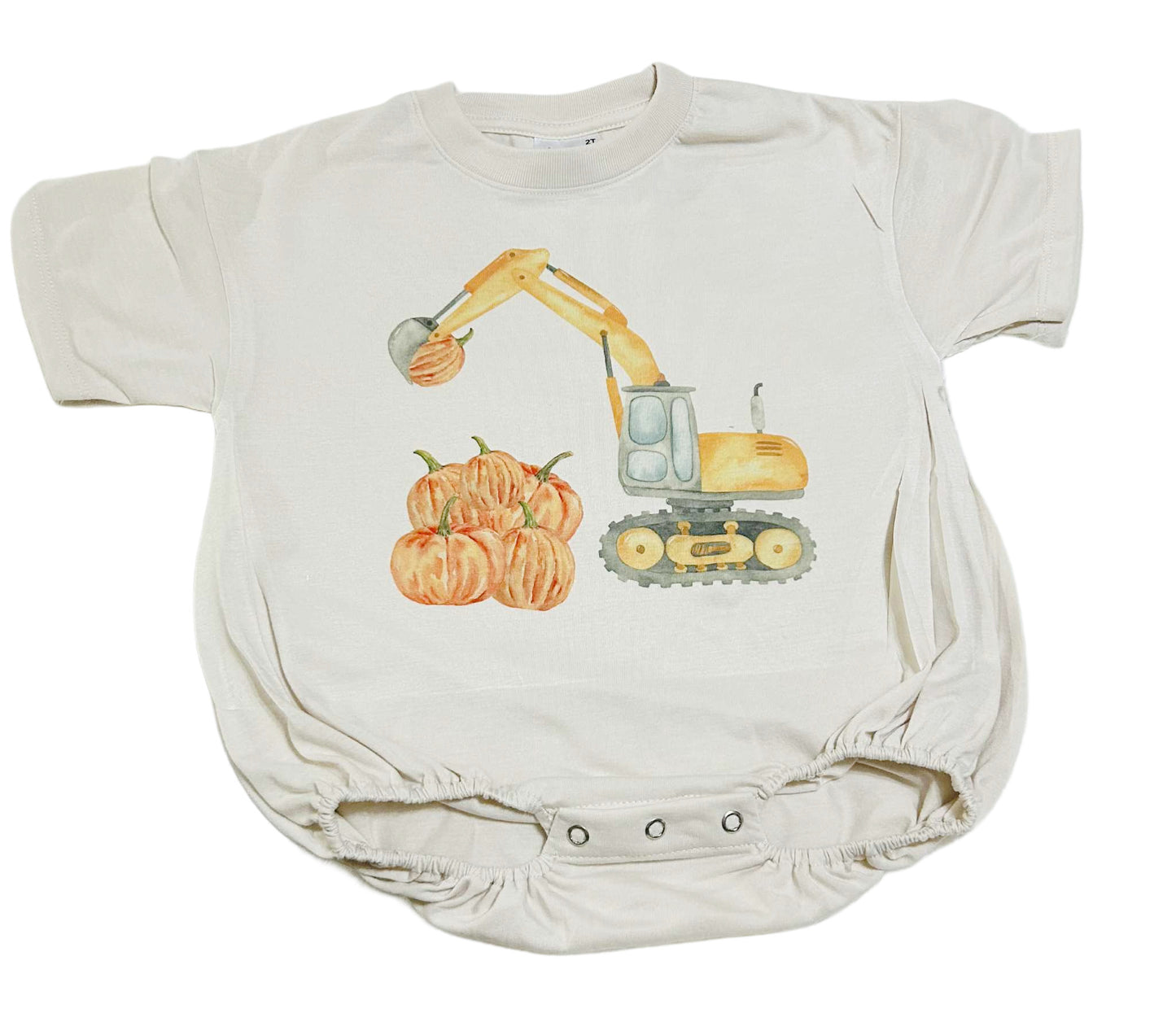 Pumpkin Excavator Bubble