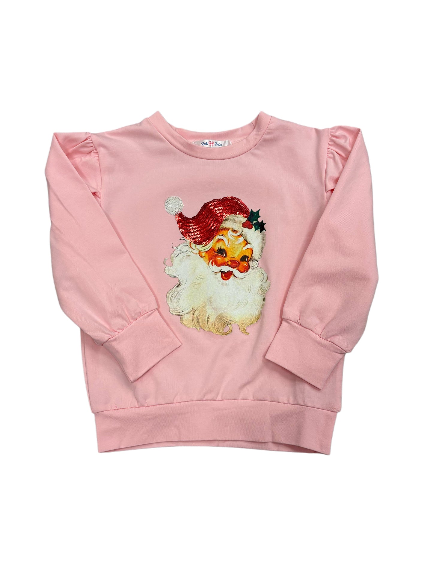 Sequin Santa Top
