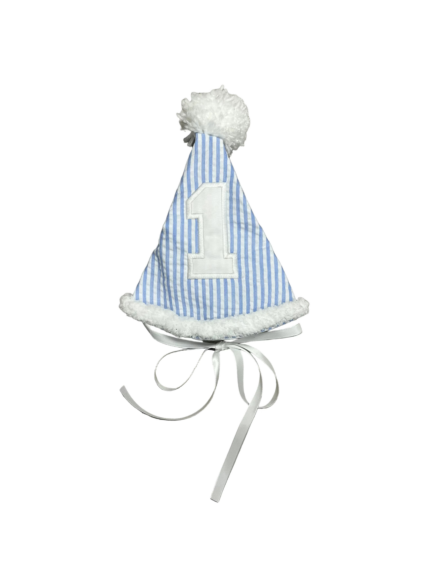Seersucker Birthday Hats
