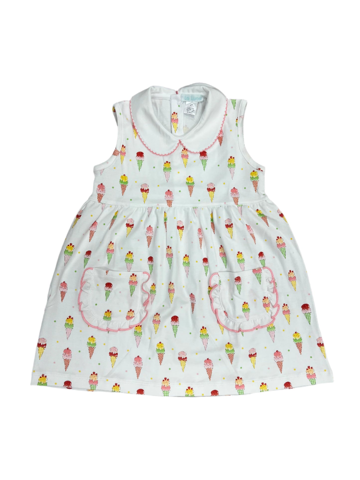 Ice Cream Pima Pocket Dress