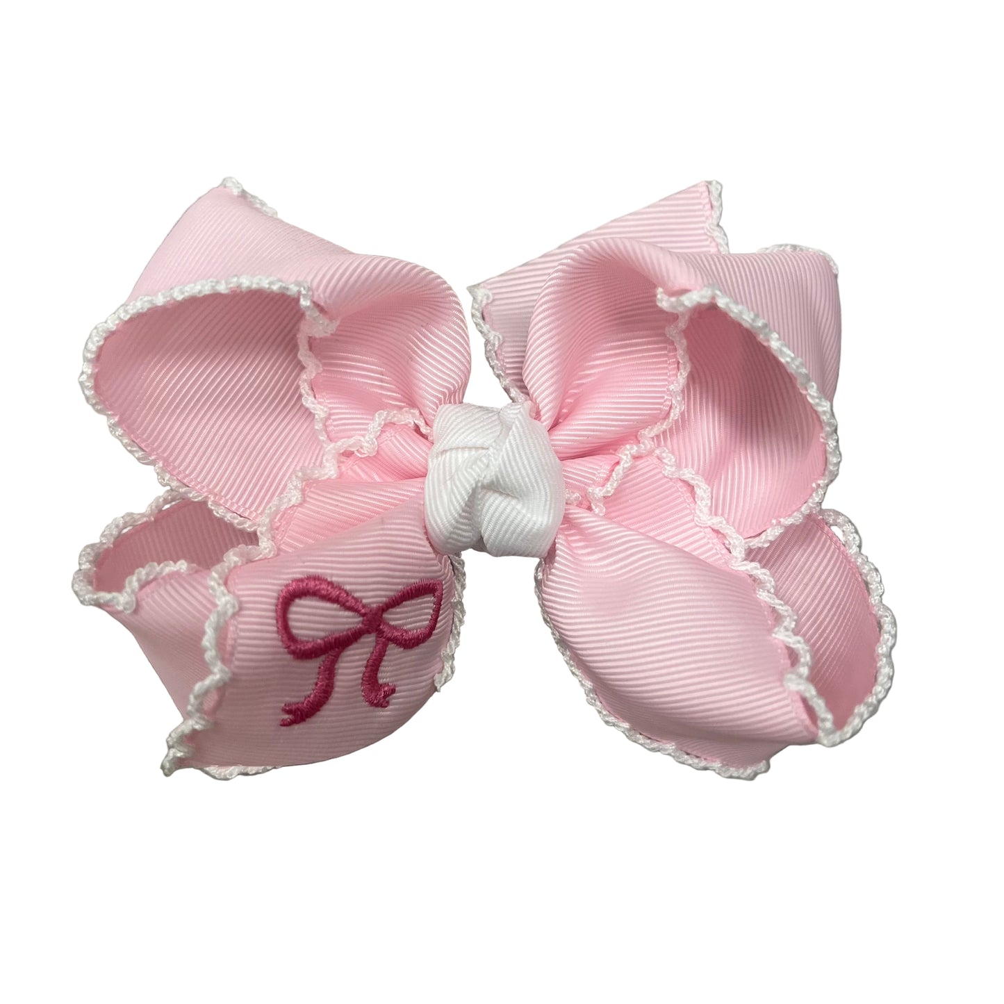 Bow Embroidered Bows