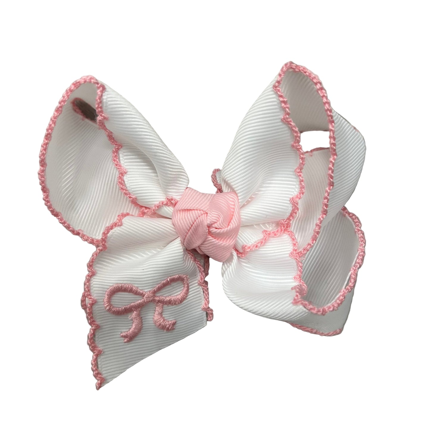 Bow Embroidered Bows