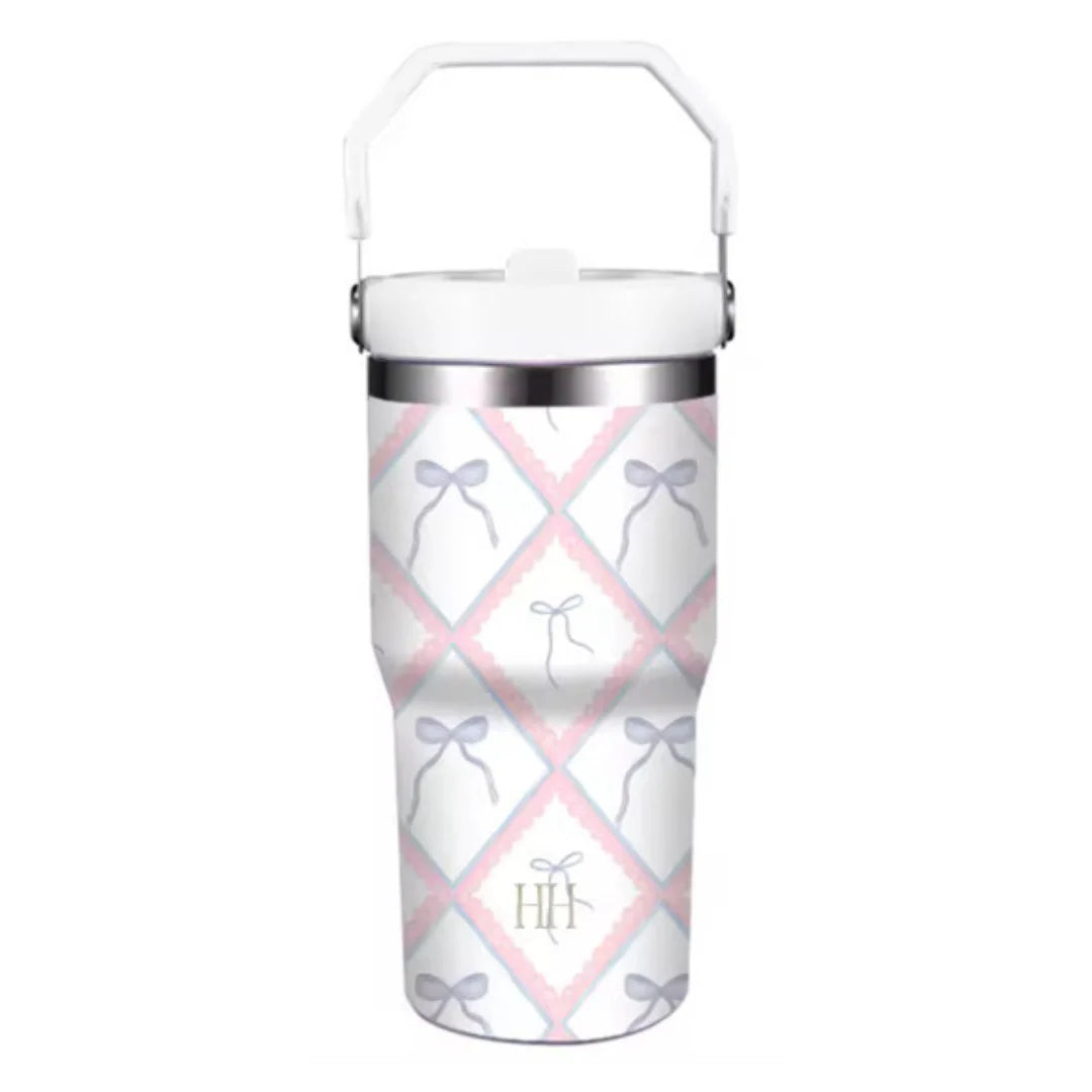 Ribbons and Bows Straw Cup|20 oz.
