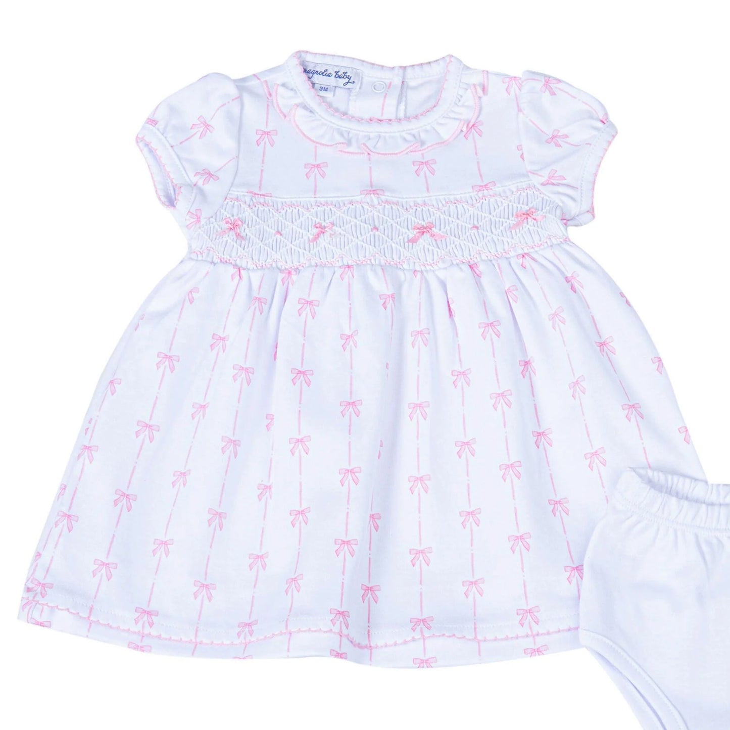 Amelia's Classics Pink Smocked Dress Set