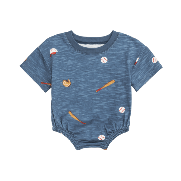 Blue Baseball T-Shirt Bubble