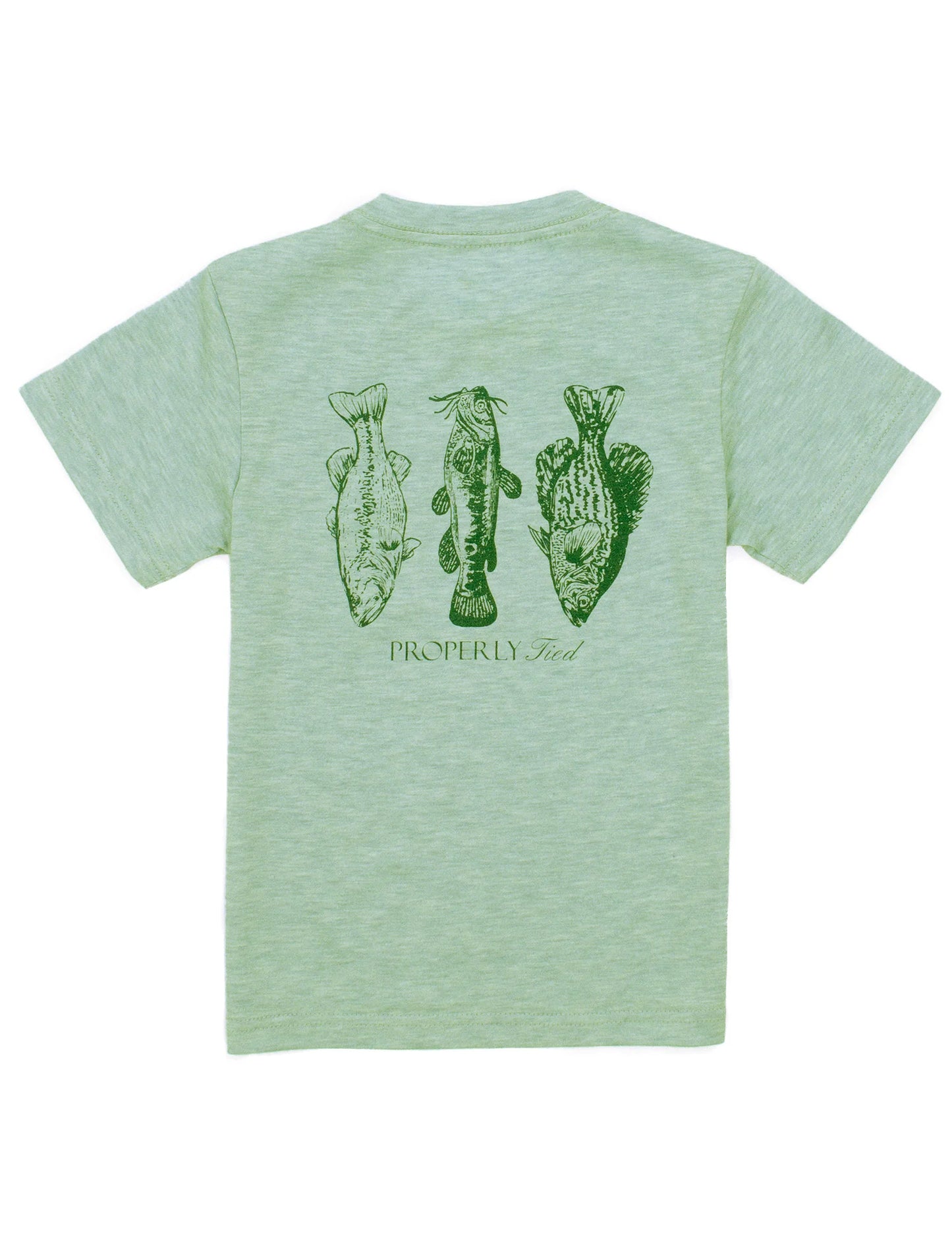 Boys Portland Pocket Tee Fisherman's Paradise Sage