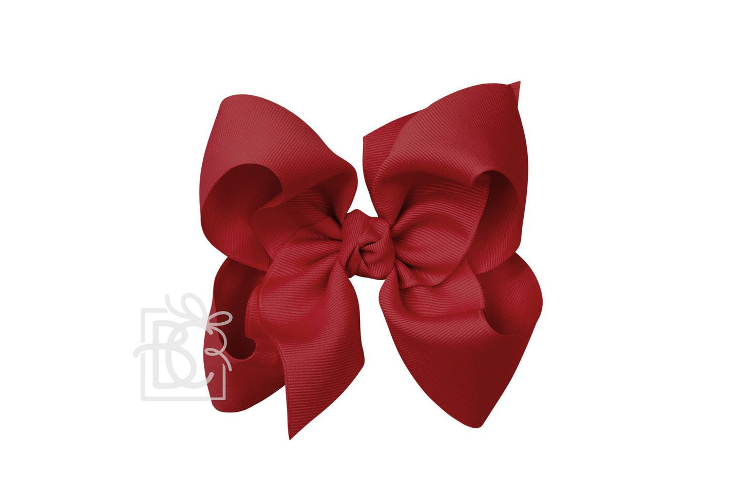 Signature Grosgrain Bow- Cranberry