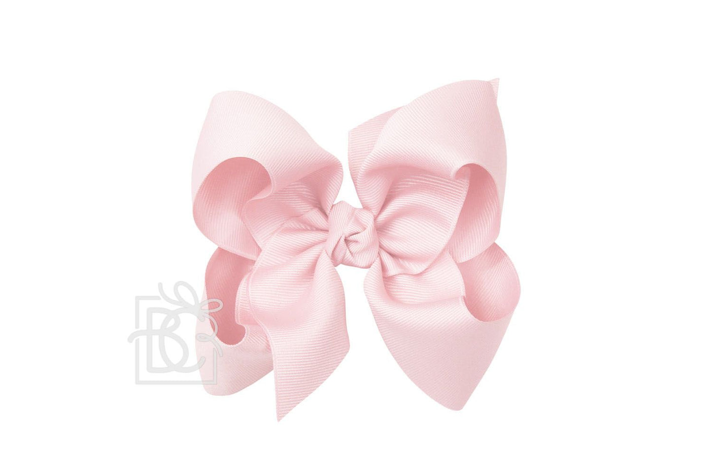Signature Grosgrain Bow- Light Pink