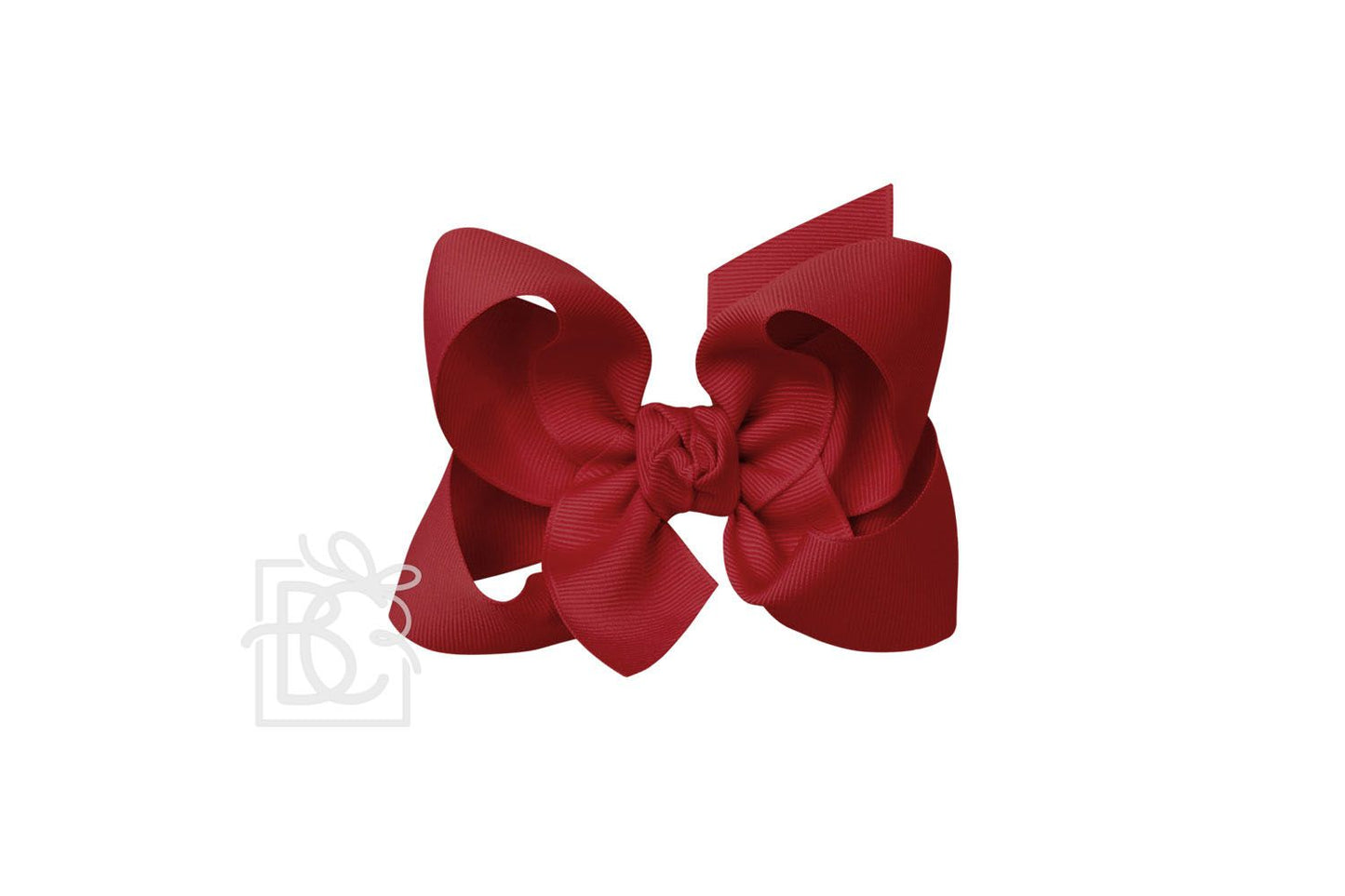 Signature Grosgrain Bow- Cranberry