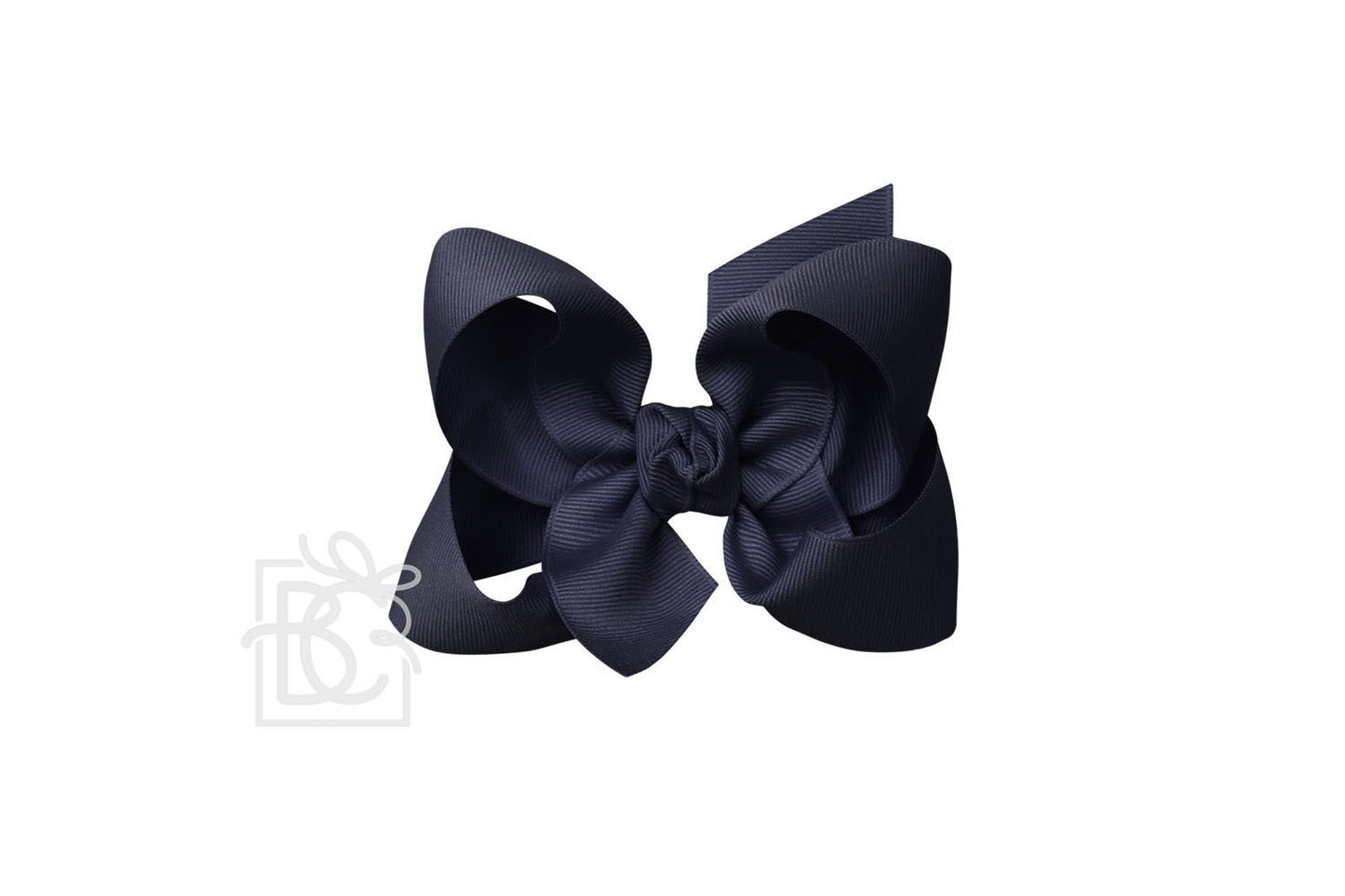 Signature Grosgrain Bow- Dark Navy