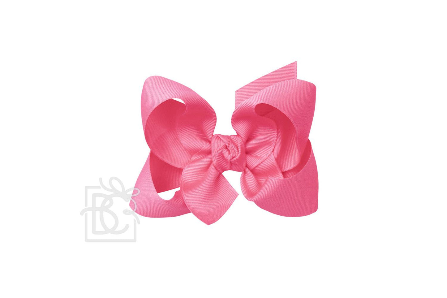 Signature Grosgrain Bow- Hot Pink