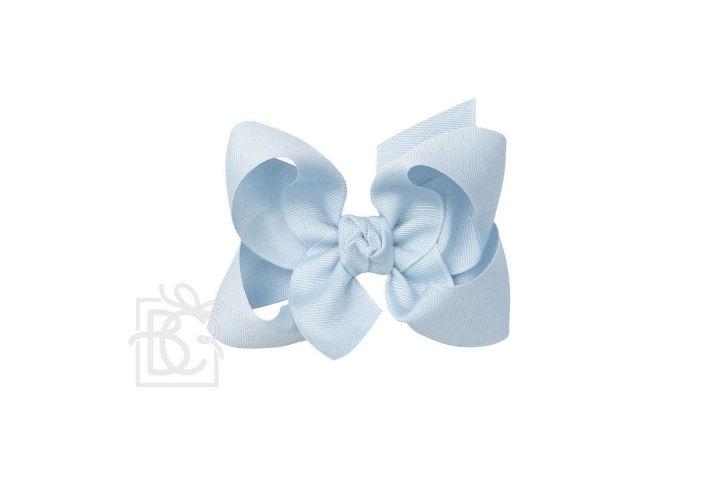 Signature Grosgrain Bow- Millennium Blue