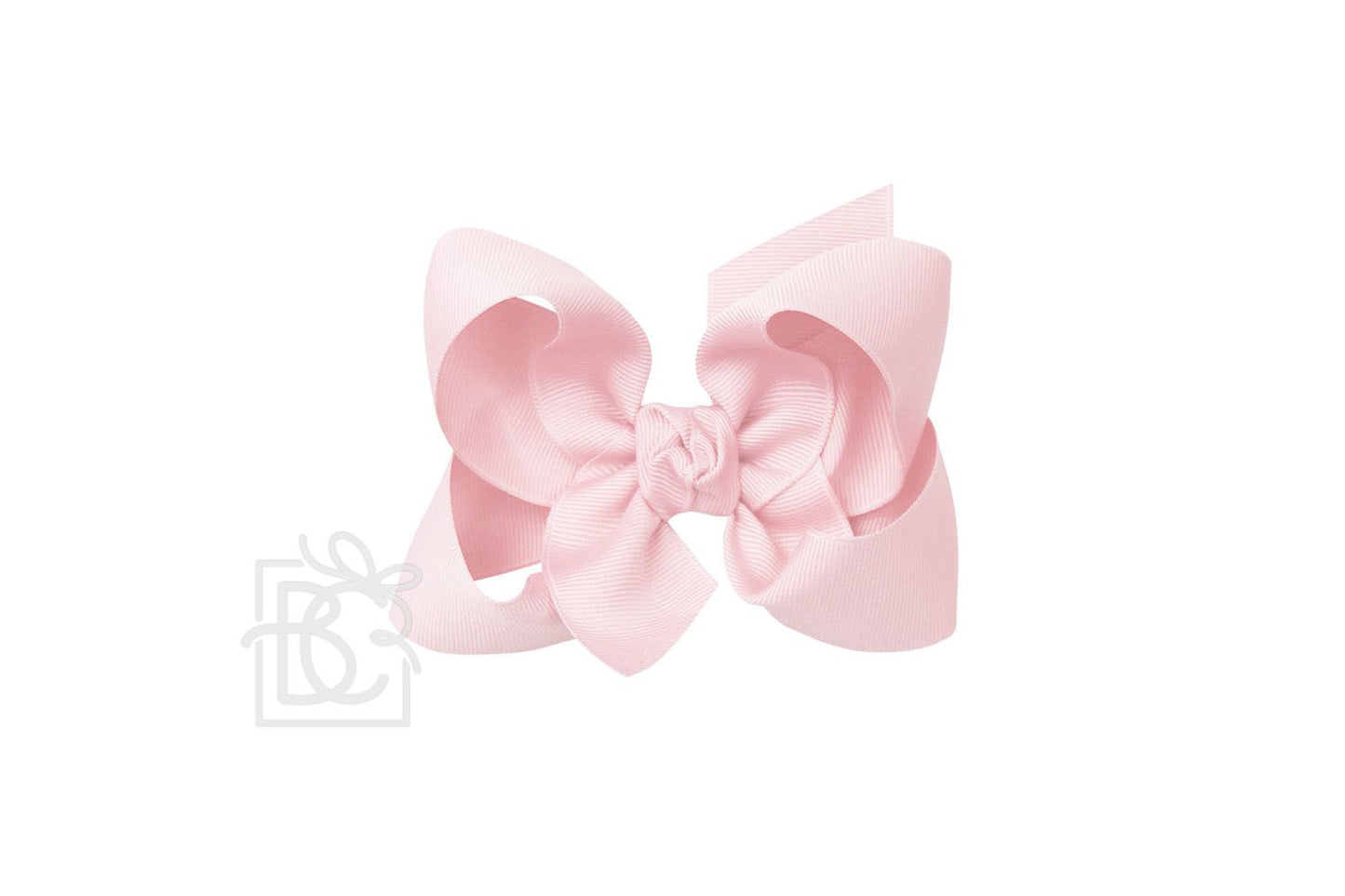 Signature Grosgrain Bow- Light Pink