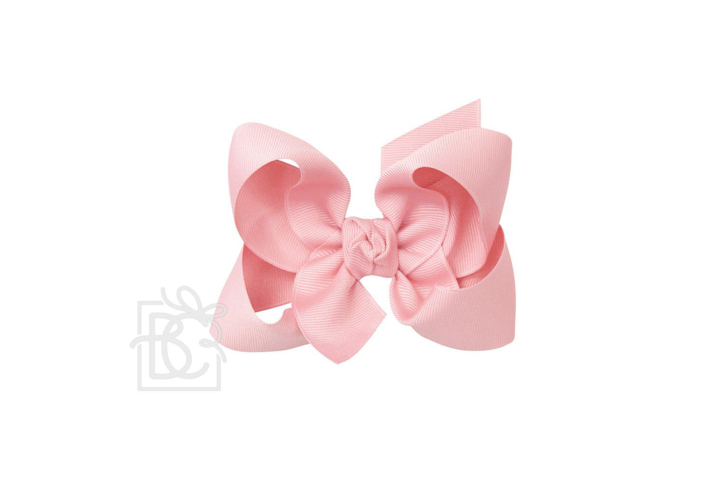 Signature Grosgrain Bow- Peony