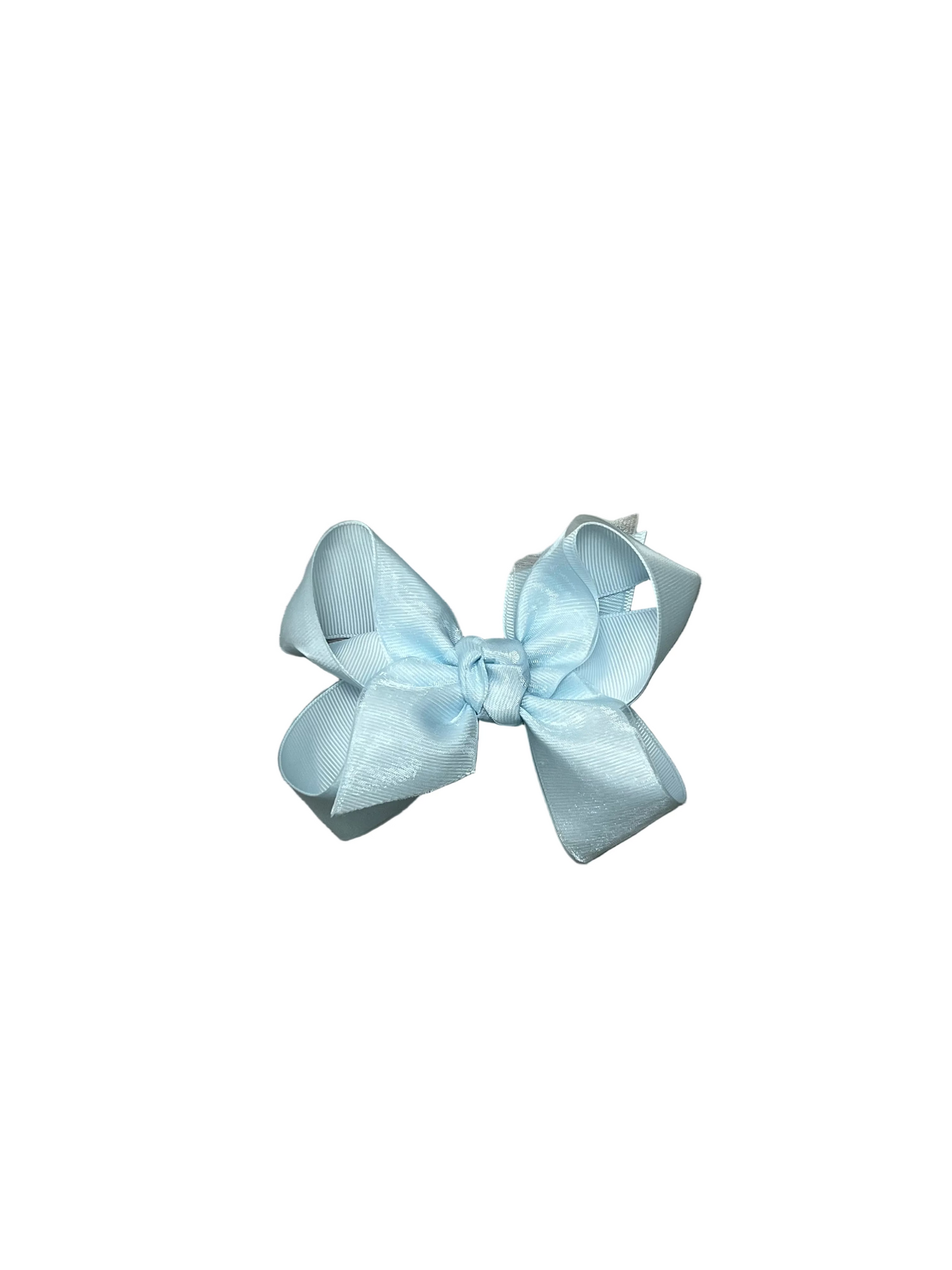 Layered Bow Powder Blue