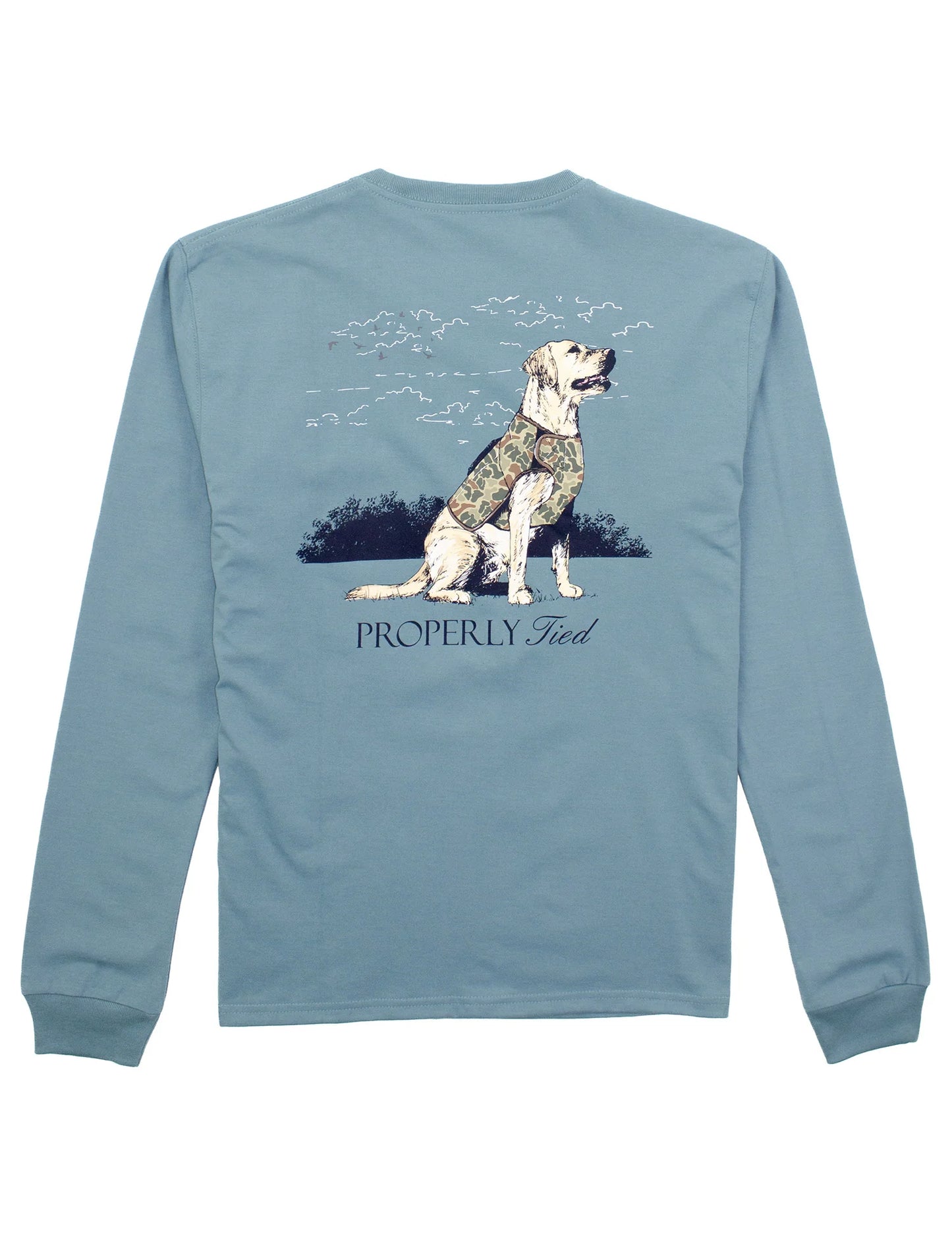 Boys Good Boy LS Steel Blue