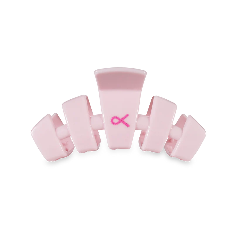 Pink Ribbon Power Medium Hair Clip