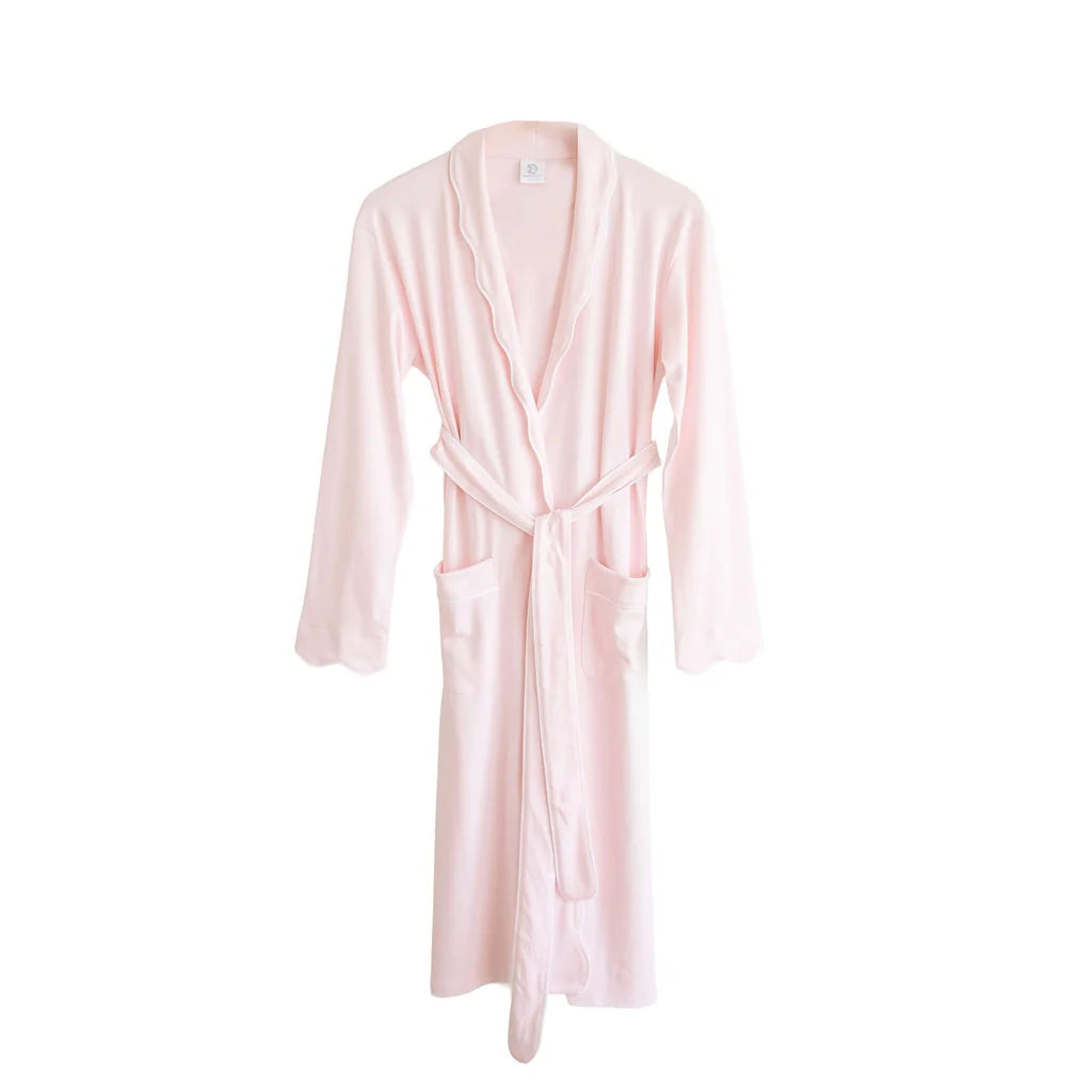 Pink Scalloped Robe (Women's)