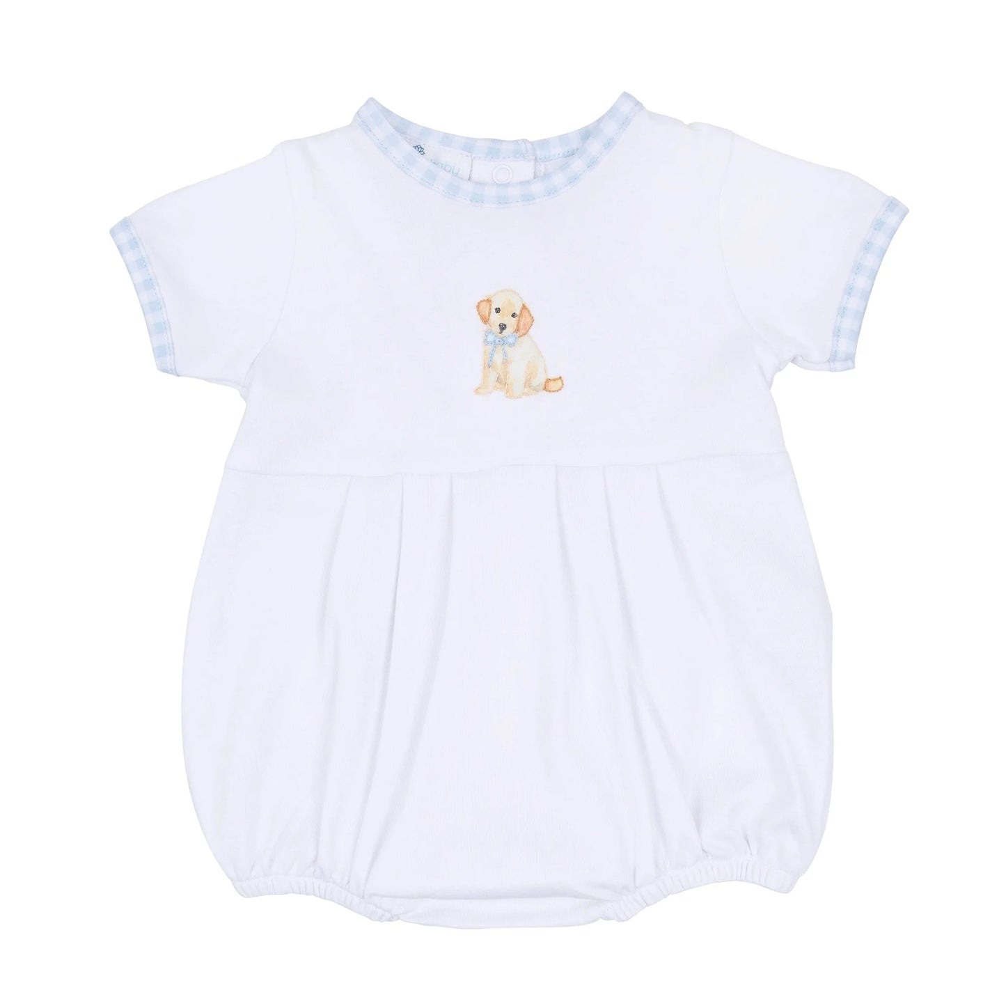 Sweet Golden Embroidered Bubble