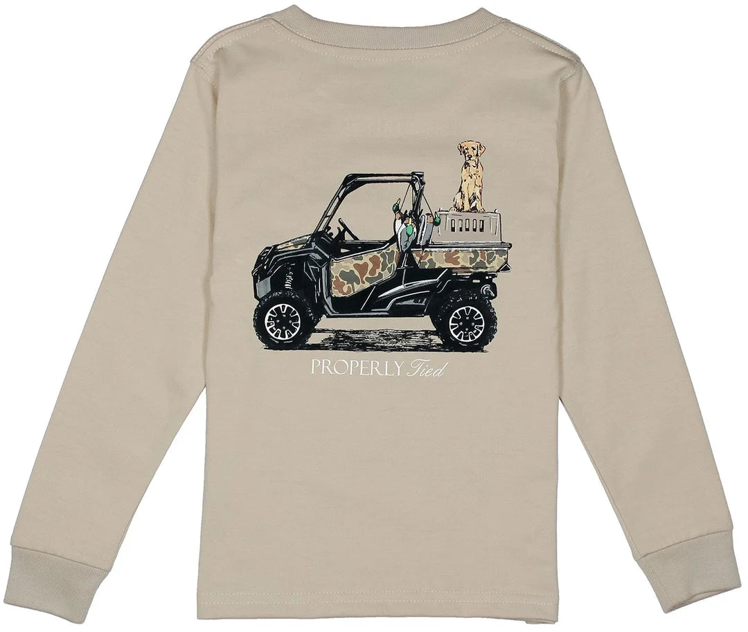 Boys Trail Tradition LS Linen