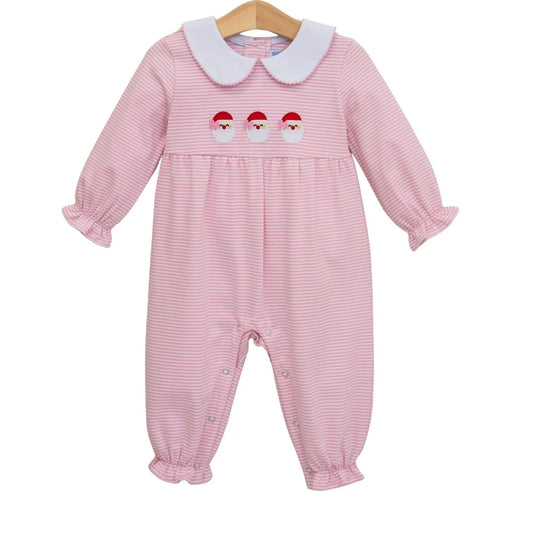 Girls Santa Trio Romper