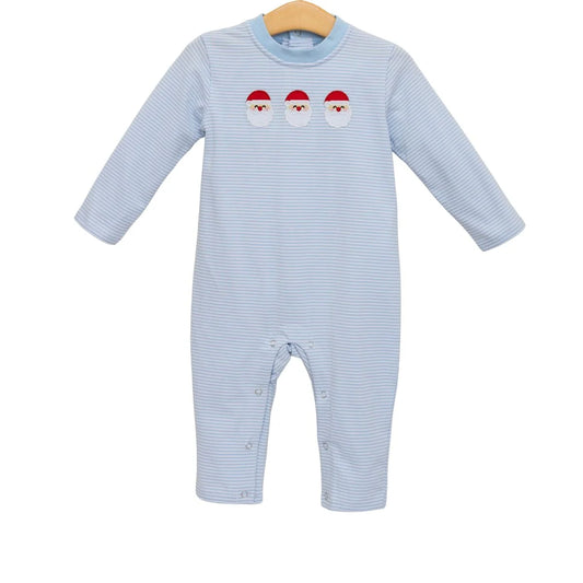 Boys Santa Trio Romper