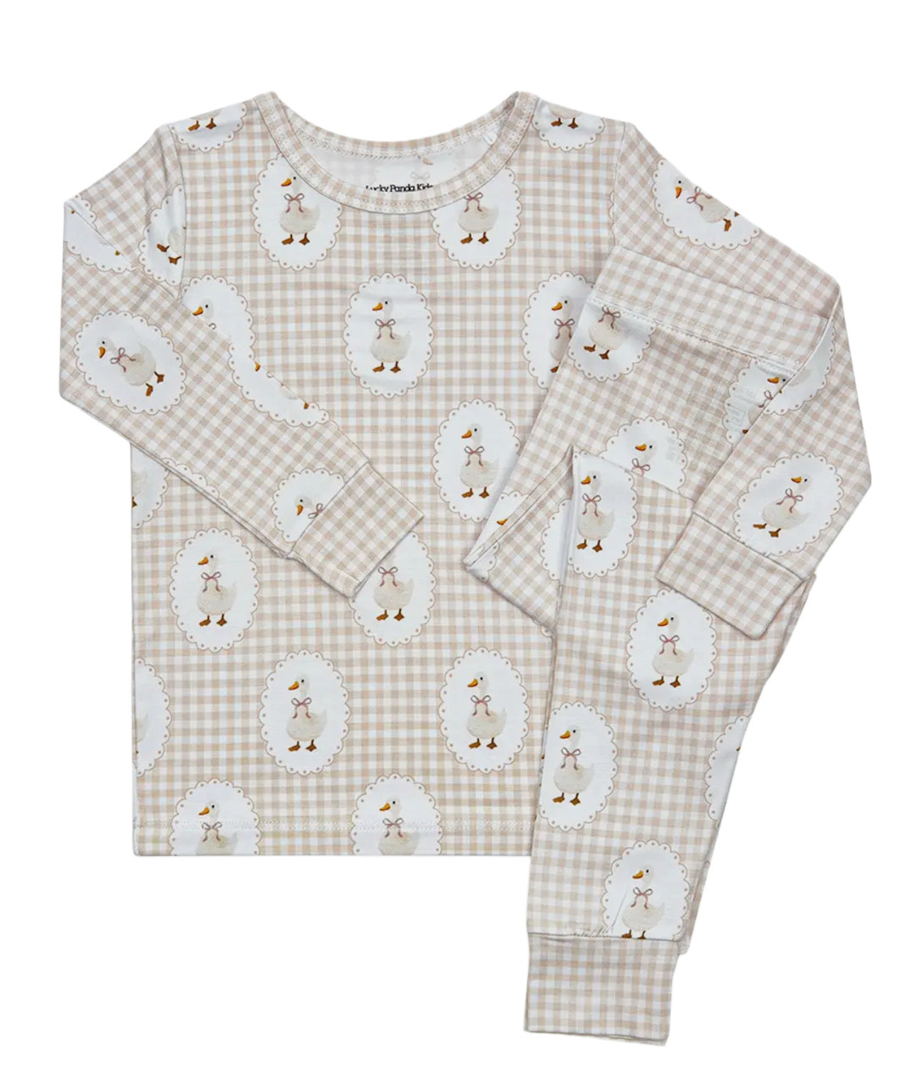 Bamboo Two Piece Set | Gingham & Goose