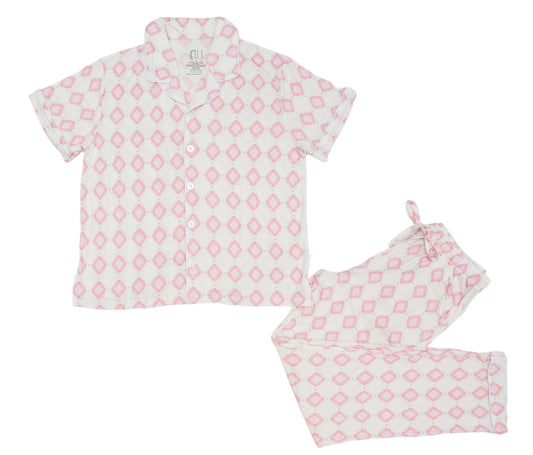 Womens Everleigh Button Down Pants Set